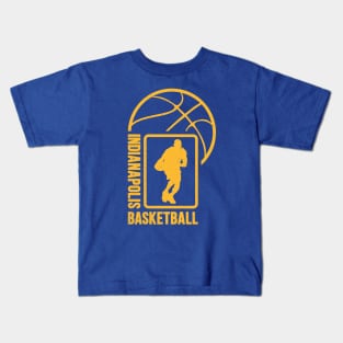 Indianapolis Basketball 02 Kids T-Shirt